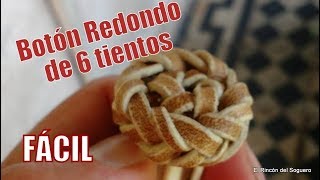 Botón Redondo De 6 Tientos \ Botón Redondo De 6 Tientos \