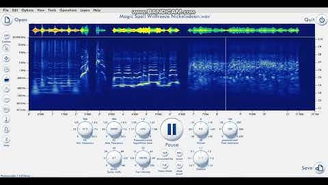 How to flip an audio Upside down using photosounder