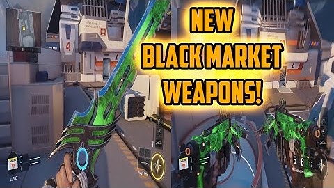 Using The New Black Ops 3 Black Market Weapons! ("Shadow Claw Crossbow", "Fury