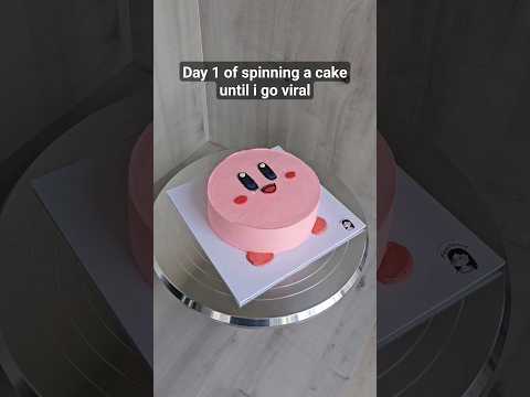 Kirby birthday cake