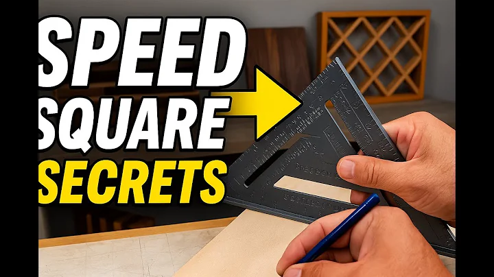 How to Use a Speed Square for Perfect Angles & Layouts | Beginner Guide