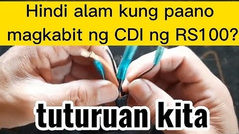 YAMAHA RS100 CDI WIRING COLOR CODES