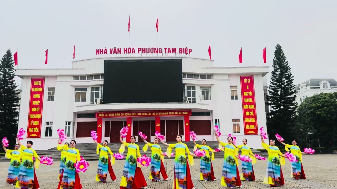 Múa 🌺 : Dáng vóc Ninh Bình -  ST : Song Đào - BĐ : Thanh Tâm - Do CLB Hoa Ban P. Tam Điệp TN Bình