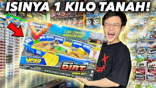 MONSTER JAM ARENA SET TERBESAR! SAMPE ISI 1 KILO TANAH!