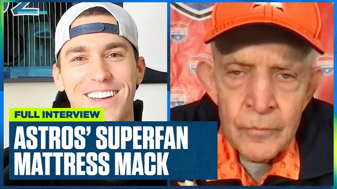 Houston Astros' superfan Mattress Mack on his HISTORIC bet & his
