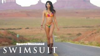 Chanel Iman Makes Us Dream Of The Road Less Traveled | Sports Illustrated Swimsuit
