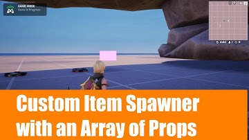 Custom Item Spawner with an Array of Props in Verse Code