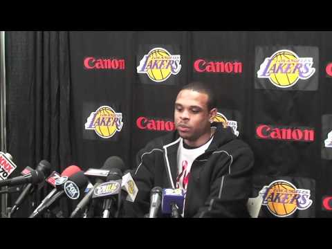 Lakers guard Shannon Brown exit interview part 1