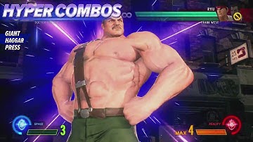 Marvel VS Capcom Infinite • Haggar Tutorial • JP • PS4 Xbox One PC
