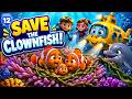 Clownfish Family Rescue! Cute Coral Reef Adventure for Kids