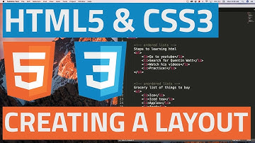 HTML5 and CSS3 beginner tutorial 30 - Creating a simple website layout