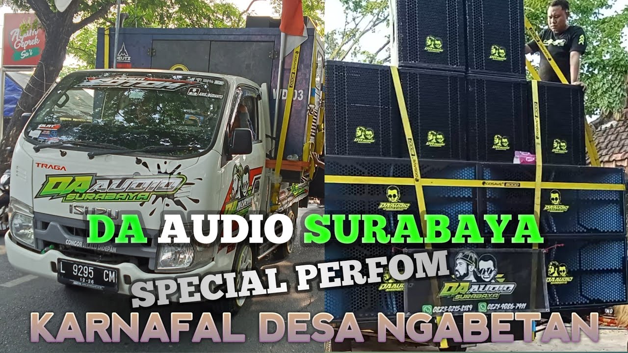 DA Audio SURABAYA || Special Perfom Karnafal Desa Ngabetan 4 Sub Sudah Menggetarkan Desa
