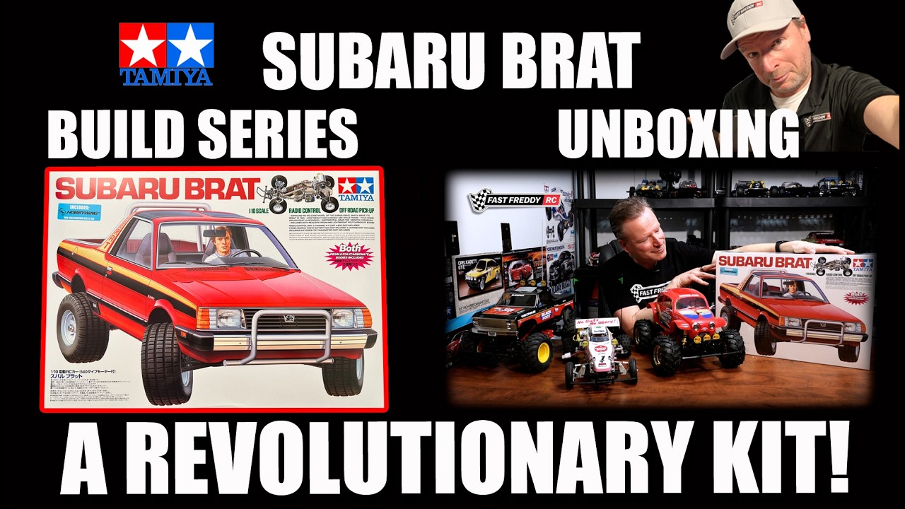 Ready for some history? Unboxing the Iconic Tamiya Subaru Brat