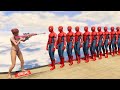 GTA 5 Crazy Ragdolls | Beach Girl vs SPIDERMAN ep.91 (Euphoria Physics)