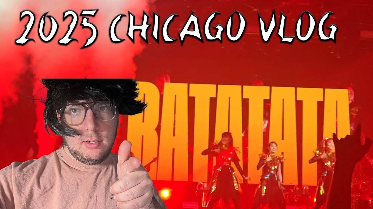 Chicago Vlog! BabyMetal Tour 2025 Aragon Ballroom Chicago...... #babymetal #chicagovlogger