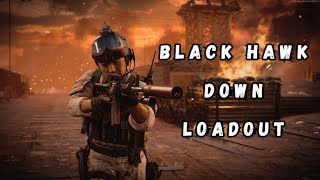 Inspired Loadouts from the Movie "Black Hawk Down" in Black Ops Cold War Gameplay