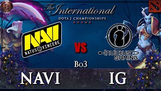 [Ti2] NaVi vs IG - 1-я Карта, Bo3, 2-й Раунд Верхней Сетки - The International 2
