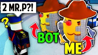 PIGGY TROLLING AS MR.P BOT IN *CHAPTER 12*! (Roblox Piggy Funny Moments)