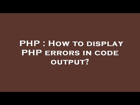 PHP : How