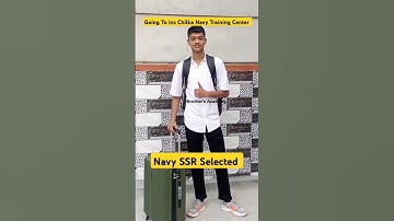 Navy SSR Selected Training करने गया भाई 😊#shorts #inschilka #indiannavy #navy #navyssr #navymr#video
