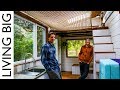 DIY Tiny House With Amazing Loft Hammock