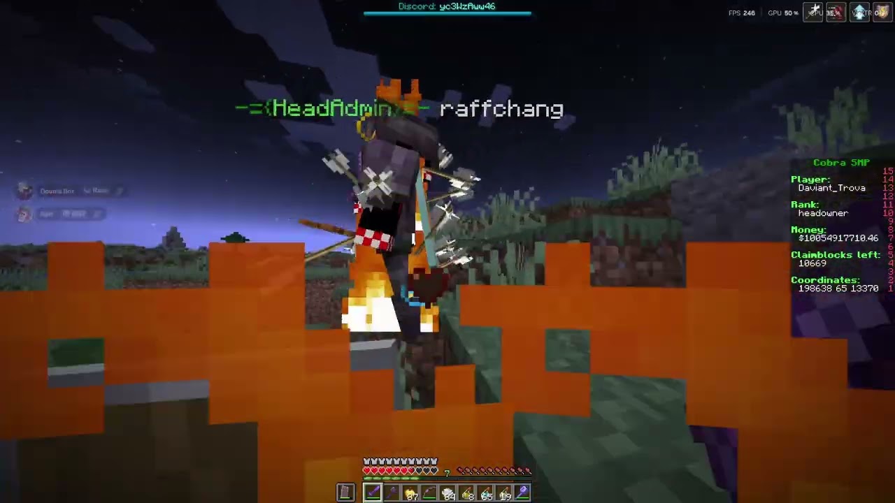 Daviant vs Raffcheng, Cobra SMP Part 2 (Dutch Text)