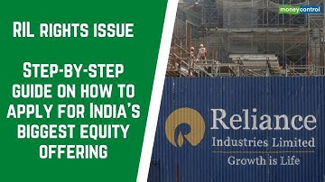 RIL rights issue: Step by step guide on how to apply for India