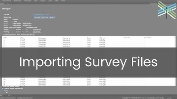 Importing Survey FIles