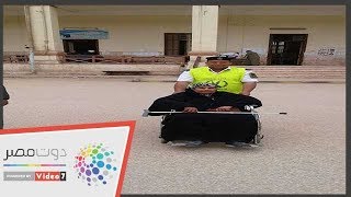 كفيفة بالمنوفية:" قولت نعم للدستور علشان السيسى نور عنينا"