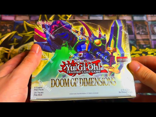 遊戯王 Doom of Dimensions 3BOX Yu-Gi-Oh!: Doom of Dimensions Booster Box 1st Edition (Bulk