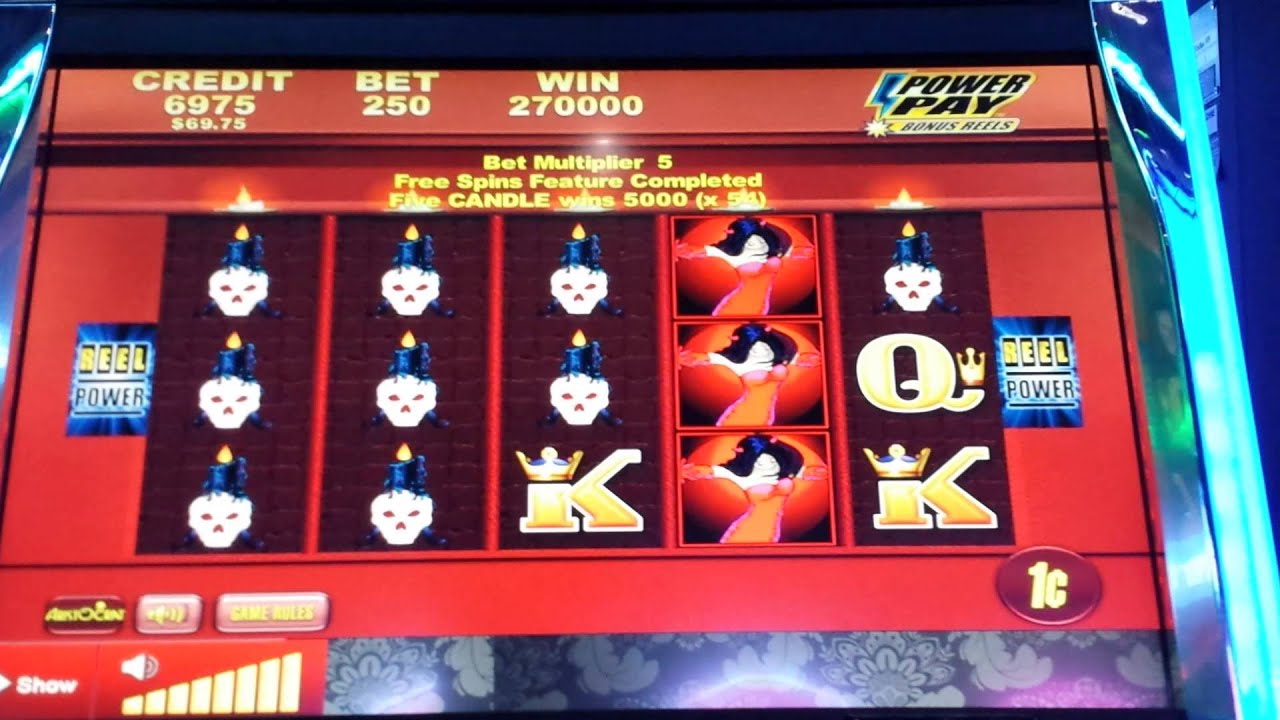 Wicked Winnings II Slot Jackpot with Candles YouTube