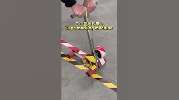 Warning tape Applicator for plant floor, fitooltech