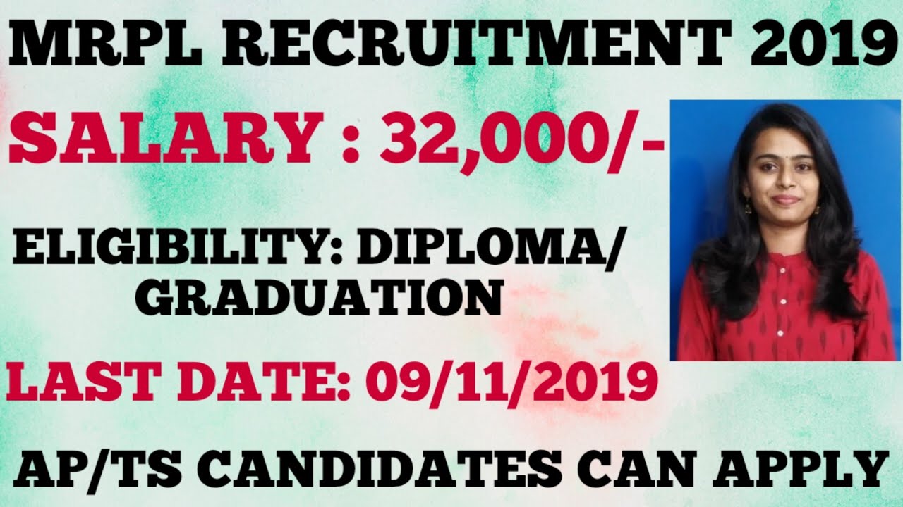 Apply online for MRPL RECRUITMENT 2019 || Latest job updates