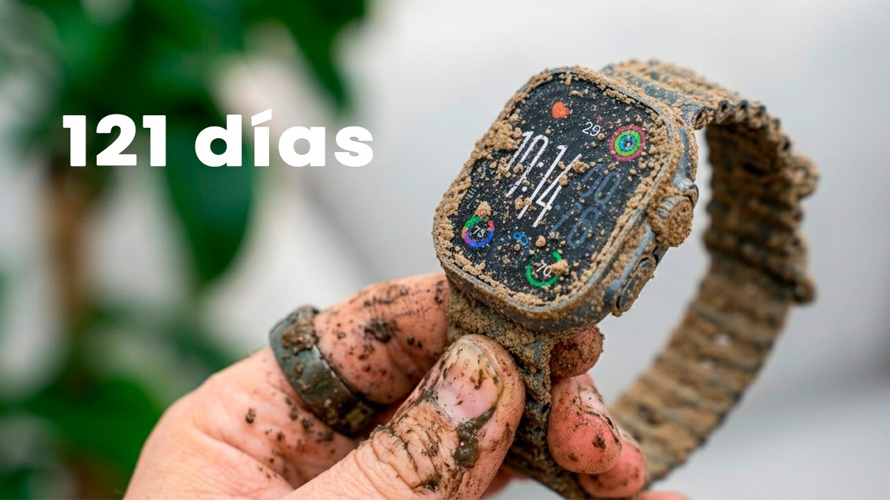 121 Días con Watch Ultra 3 Titanio Negro ¿vale la pena?