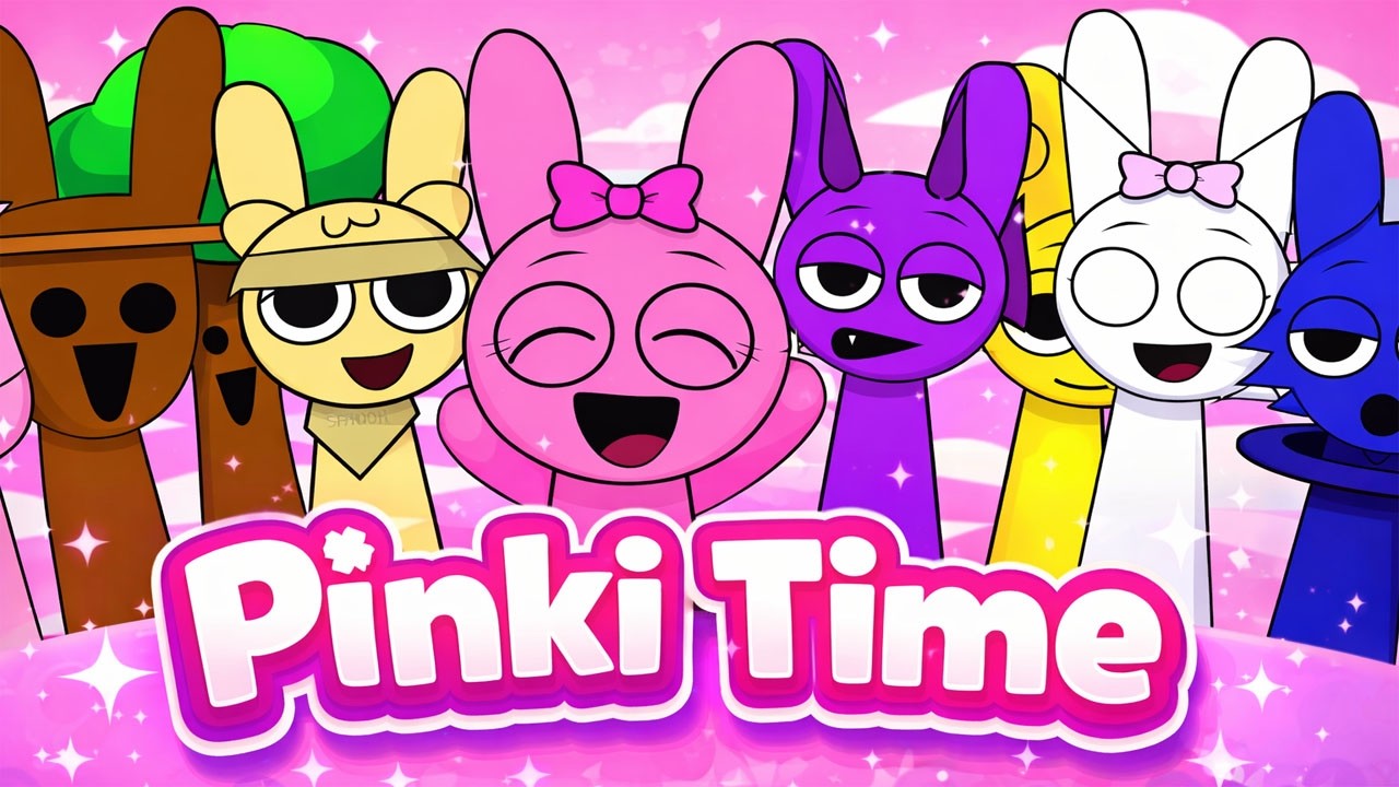 Sprunki but Pinki Time