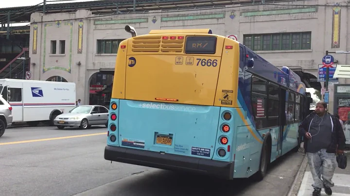 This is the new B82 SBS on the first day