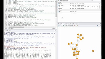Network Topography and Subgroup Analysis in igraph package in R