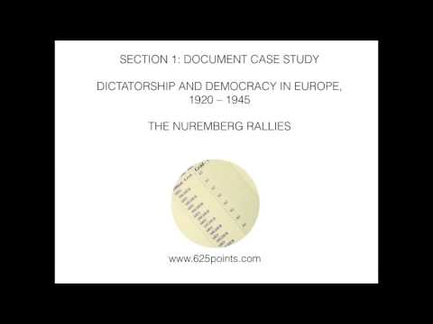History: Nuremberg Rallies Document Case Study