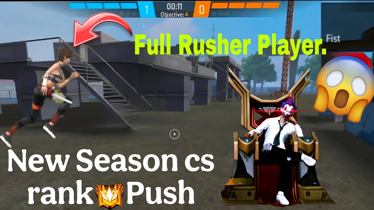 FREE FIRE 🔥New Season cs Rank Grand Master Push 😱 #freefire # ...