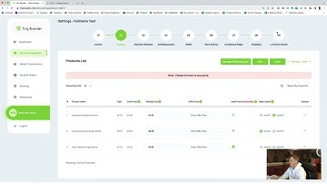Tiny Brander Timed Full Store Setup