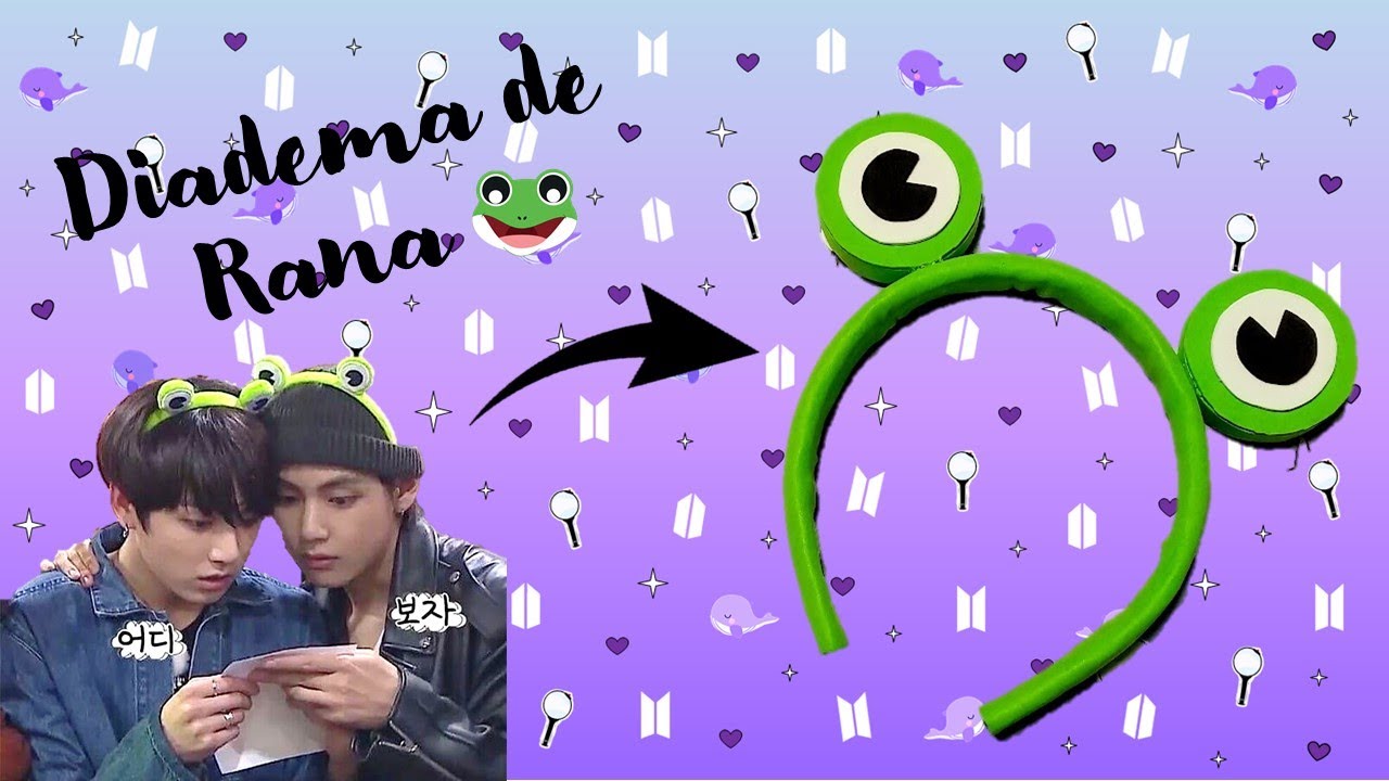 BTS DIY | Diadema de Rana 🐸 | TIKTOK