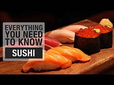 Everything You Need to Know About Eating Sushi | Food Network - YouTube