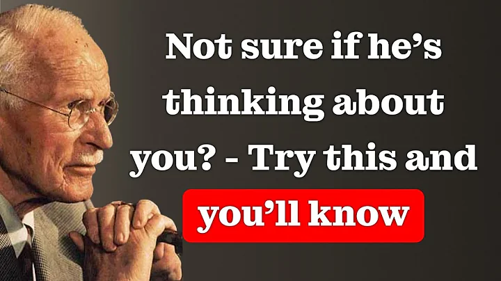 Try this method, and you’ll clearly feel when he’s thinking about you – Carl Jung