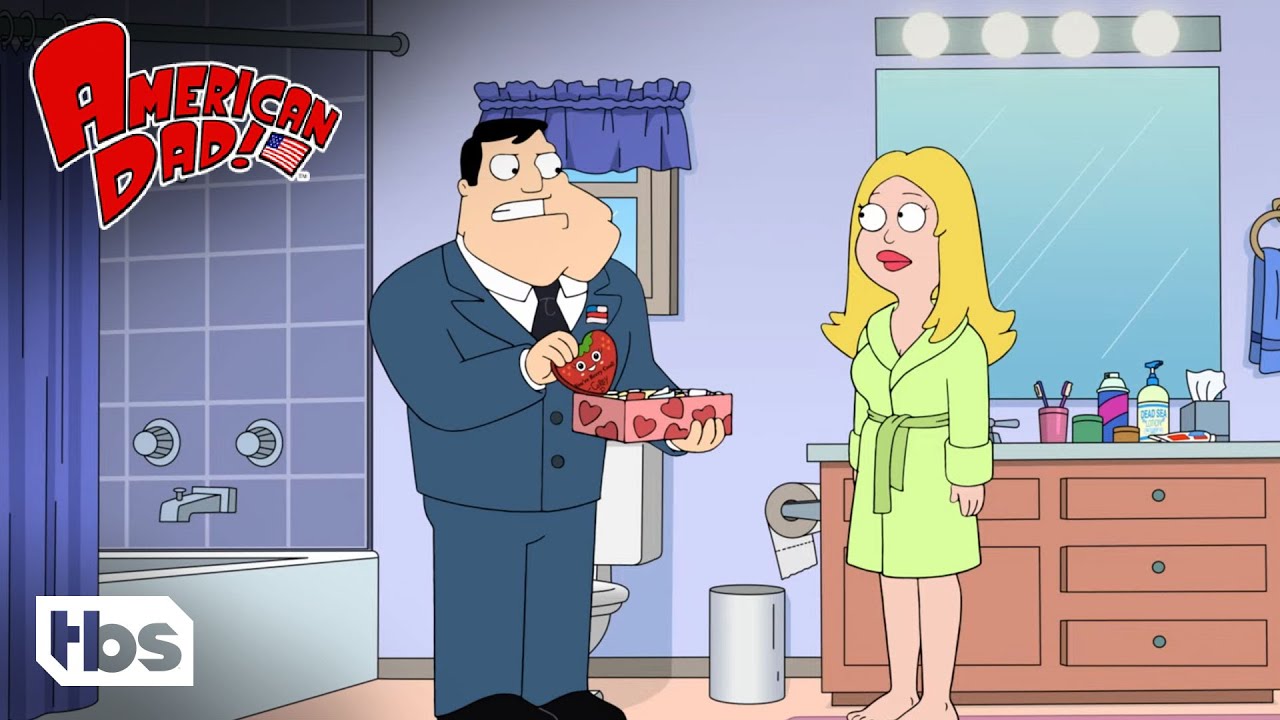 Stan Finds Out A Co Worker Is Writing Love Letters To Francine Clip American Dad Tbs