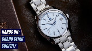 Grand Seiko SBGP017 puts quartz on proud display - YouTube