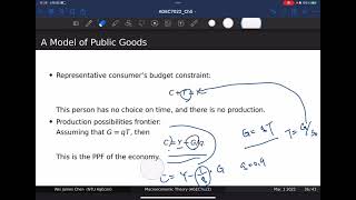 1102 Macroeconomic Theory -- 3/8 Part 2