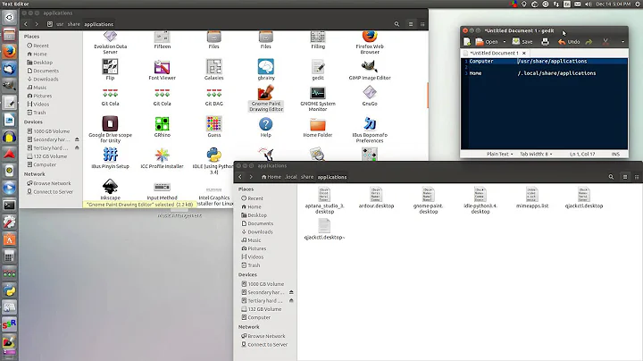 Changing a Program's Launcher Icon in Ubuntu (Using Desktop Entries)