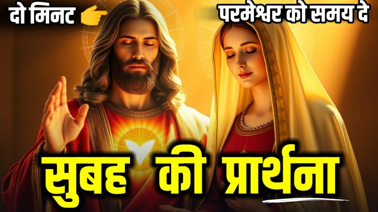 सुबह की सबसे शक्तिशाली प्रार्थना | जो प्रभु यीशु के चरणों में झुकेगा, उसका जीवन बदल जाएगा! MORNING 