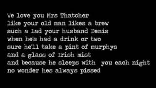 Mrs Thatcher Song chords