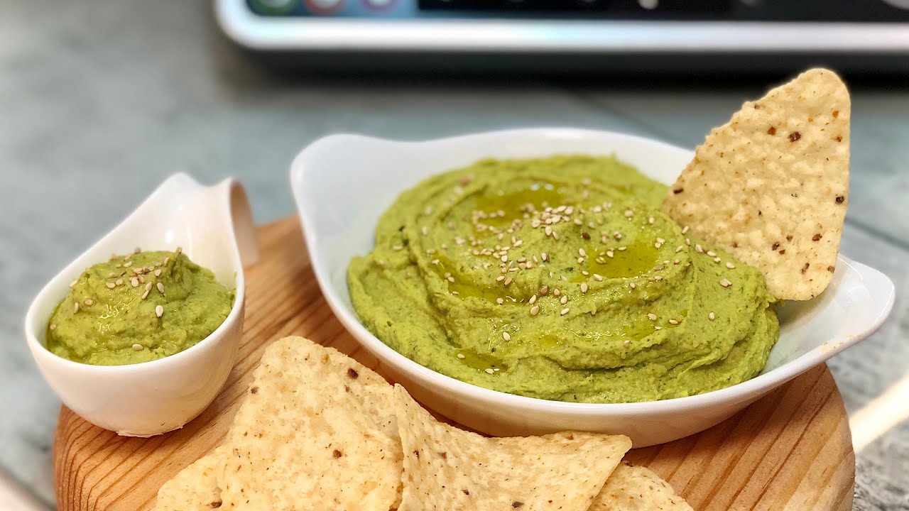HUMMUS de BROTES VERDES KENWOOD KCOOK MULTI SMART